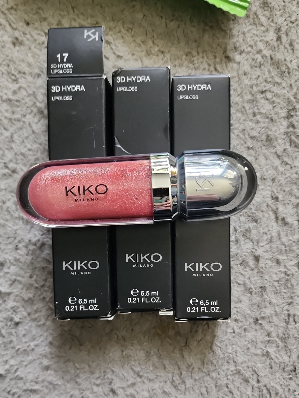 3 kiko milano hydra lipgloss set